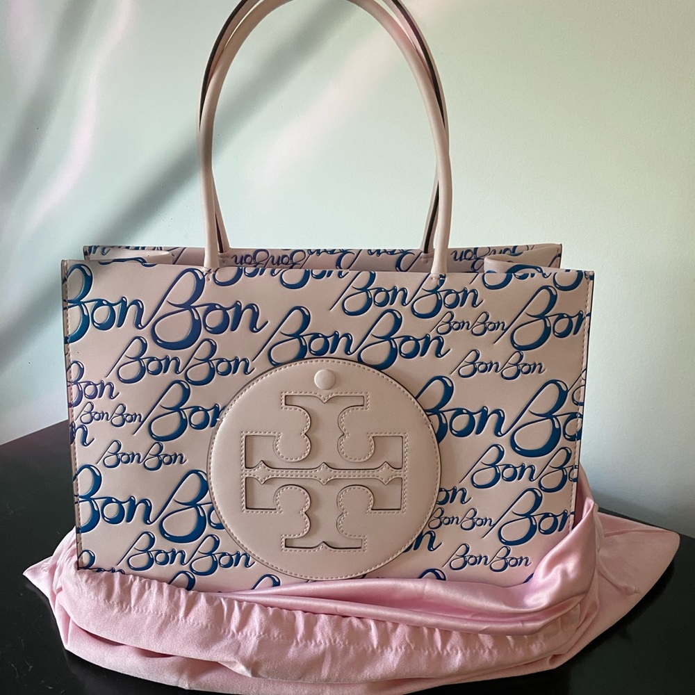Pink Bonbon Leather Ella Tote